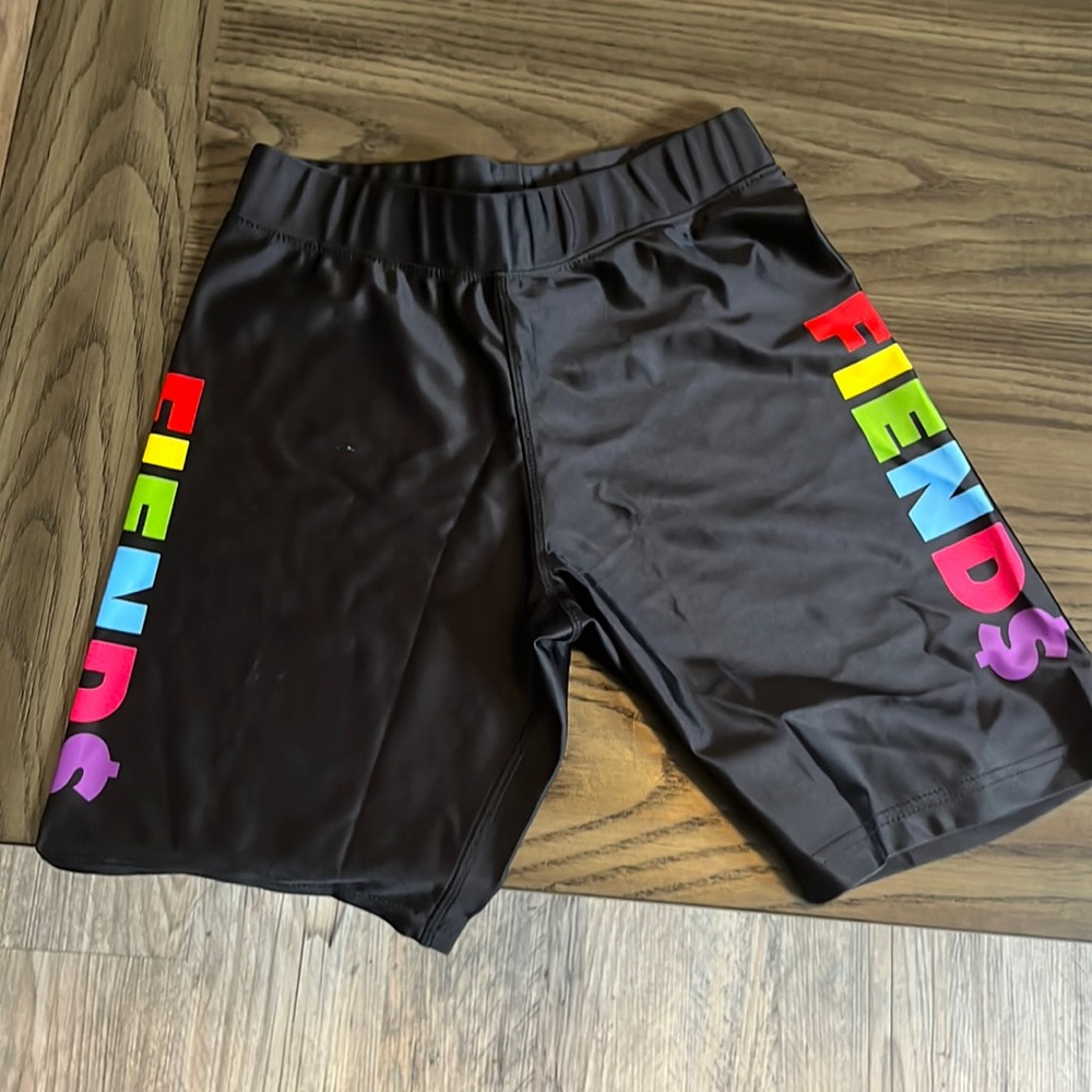 Bred Inc female biker shorts size small